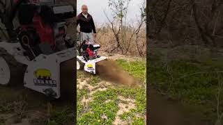 Four-wheel Drive Micro-tillage Machine #Agricultural Machinery #Micro-tillage Machine #Firewood 👏🏾