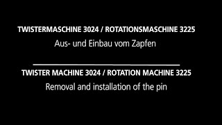 TWISTERMASCHINE 3024 | ROTATIONSMACHINE 3225