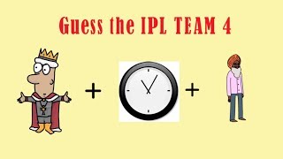 Can you guess the IPL TEAM by Pictures and Emoji's / Part - 2 / Picture Challenge / Picture Puzzles.