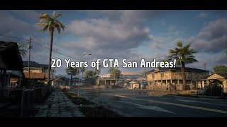 GTA San Andreas 110% 20th Anniversary celebration Run Full Game