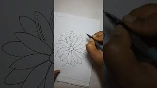 Arts By Vandu. Art.153.                 #art #viral #doodle #shortsviral #shorts #flower #flowerart