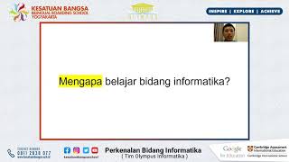 Perkenalan Bidang Informatika oleh Tim Olympus Kesatuan Bangsa