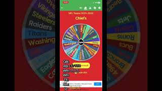 17-0 spin the wheel challenge