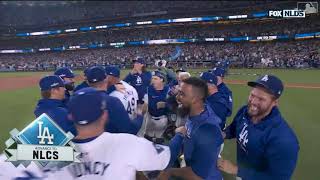 LA Dodgers advance to NLCS