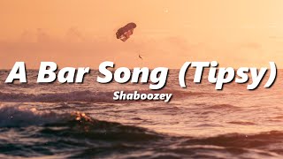 Shaboozey - A Bar Song (Tipsy) (sped up + reverb)