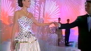 Miss France 1996 - Défilé des 5 en Robe de Soirée