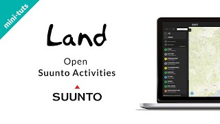 mini-tuts Land: Trabajar con Suunto Activities