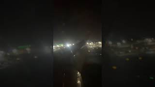 EasyJet a320 EPIC night landing at Gatwick #shorts #aviation