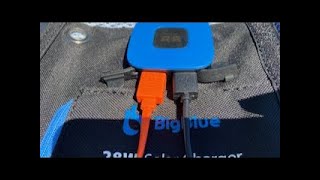 Big Blue 28 watt Solar Review