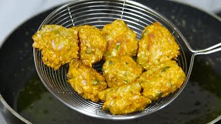 Instant snack recipe for monsoon which is prepared with 1 cup of raddish and other ingredients