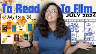 Reading and Video Plans | July TBR