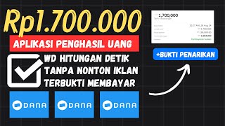 Belum Viral💸 Apk Penghasil Uang Saldo Dana Tercepat 2024 Terbukti Membayar | Apk Penghasil Dana