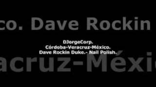 GenteDJ Dave Rockin Duke.- Nail Polish.