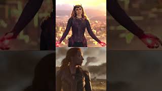 Scarlet Witch Vs Avengers #old #trends #marvel #viralshorts