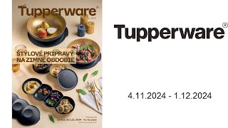 Tupperware leták (SK) - 4.11.2024 - 1.12.2024