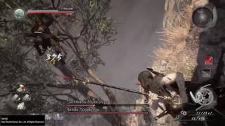 Nioh {Dior Vs Tachibana & Hondo} Two boss fight