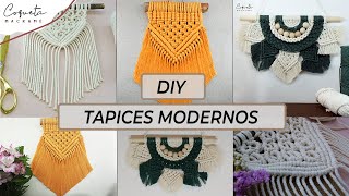 Crea tus tapices modernos de MACRAMÉ/Coqueta Macramé