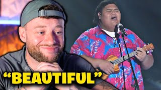 IAM TONGI - WHAT A WONDERFUL WORLD REACTION🔥 | American Idol 2023