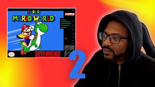 Playing The 2nd Best Video Game Of All Time: Super Mario World #supermarioworld