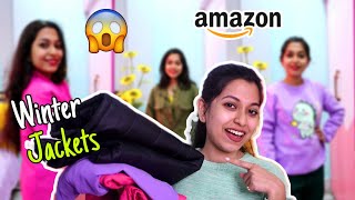 Affordable Amazon Jackets Haul❤️ Amazon Winter Collection ✅ Amazon Sweatshirts Haul