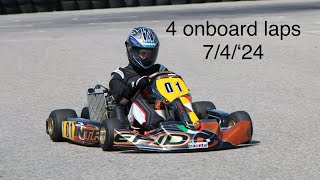 Vó Euganeo 125 Rotax | Onboard laps