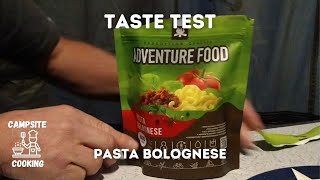 ADVENTURE FOOD Pasta Bolognese Review & Taste Test