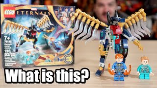 A set as good as the movie? LEGO Eternals' Aerial Assault Review Set 76145!