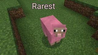 #shorts | I found a pink sheep in minecraft | Minecraft rarest | #short