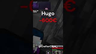 Hugo verliert 600€ Wette #craftattack11  #craftattack #letshugo #bastighg