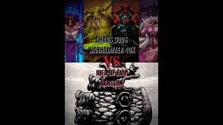 Chaos Gods vs Idea Of Evil #edit #warhammer40k #vs #anime #shorts #short #subscribe #battle #music