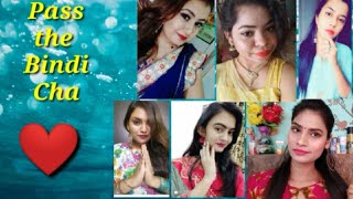 Pass The Bindi Challenge With 5 other Youtubers || My First Collaboration Video || Pass the Bindi .