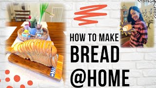 How to make Homemade White Bread || Bread in stand mixer ||Recipe in English ||Falafel Sandwich