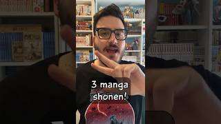 3 MANGA SHONEN da leggere! #manga #anime #recensione #mangaita #fumetti