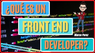 🗡️ ¿Qué es un FRONT END Developer? 🦊 SALARIO - TRABAJO  #shorts #javascript #frontend #webdeveloper