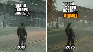 GTA IV Android vs GTA IV PC - Physics and Details Comparison