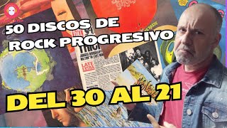 🔴50 DISCOS DE ROCK PROGRESIVO, DEL 30 AL 21 VIDEO #rockprogresivo #historiadelamusica #musica #rock