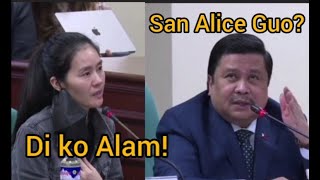 SAN KAPATID MO? DI KO PO ALAM! sagot ni Sheila Guo sa mga tanong sa Senate Hearing #senate hearing