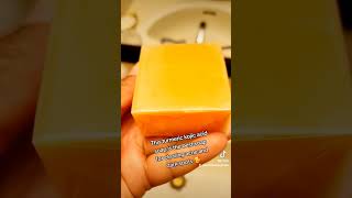 This is the best Turmeric Kojic Acid Soap. Say hello to your solution to fade dark spots. #skincare