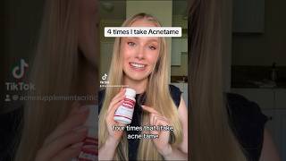 Acnetame acne supplement review #skincare