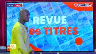 #Dal_Jàmm : Revue des titres du Mardi 29 Octobre 2024, avec Abdoulaye Famanta