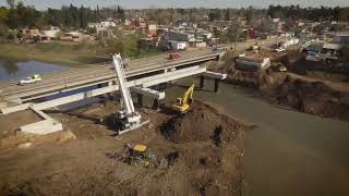 ¡AVANZA EL NUEVO PUENTE SOBRE LA AVENIDA NÉSTOR KIRCHNER! 👏🤍