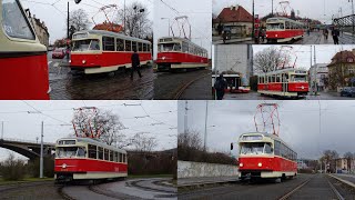 Tramvaje T2 (6003 a 6004) na Lince 2.7.3 2020