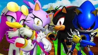 Sonic Forces Speed Battle - Wave, Blaze, Shadow and Metal Sonic (HD Widescreen)