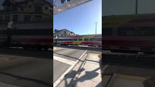 Brightline Bright Red leaving Wilton Manors