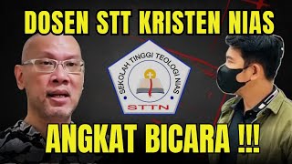 DOSEN STT NIAS ANGKAT BICARA...TANGGAPI BANG ZUMA