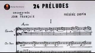 Chopin/Françaix - Preludes Book I, arr. for Orchestra (1969)