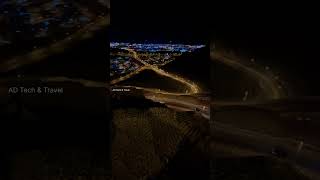 Muscat View Point | Night View | City Lights |Amarat| Muscat,Oman #shorts