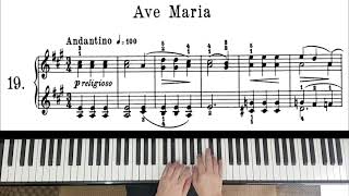 Burgmuller - Ave Maria Op.100 n°19