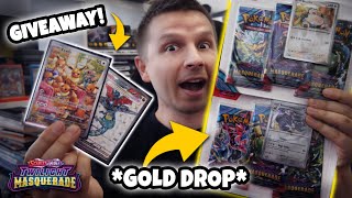 *GIVEAWAY* Potężny GOLD 3 Pack Blister Pokemon TCG: Twilight Masquerade