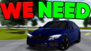 CARS THAT SHOULD COME TO Greenville Roblox!